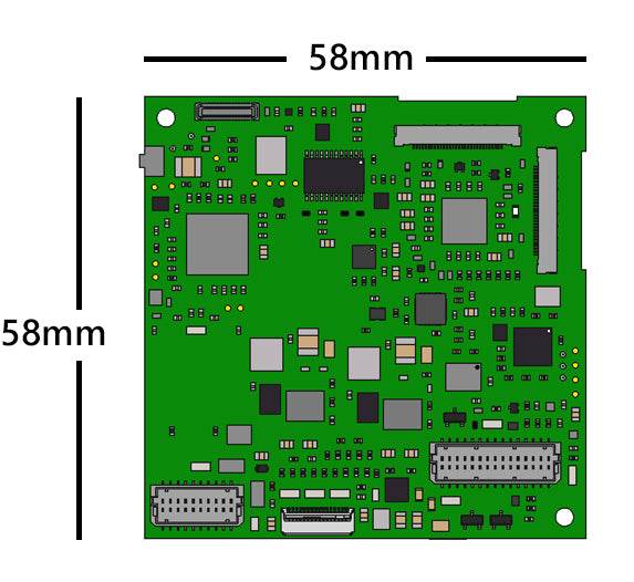 IONODES ATOMAS-IOT-DUAL Multi-Camera IoT Video Encoder Module for Sony FCB-EV9520L, FCB-EV9500L & Tamron MP3010M-EV HD Block Cameras - Block-Cameras