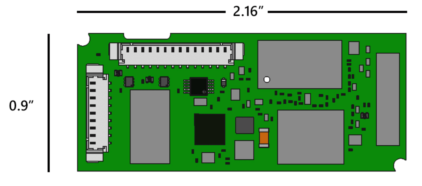IONODES ATOMAS-MICRO-CNCT Full HD Parallel to IP Video System on Encoder Module for Sony FCB-EV9520L, FCB-EV9500L & Tamron MP3010M-EV HD Block Cameras - Block-Cameras