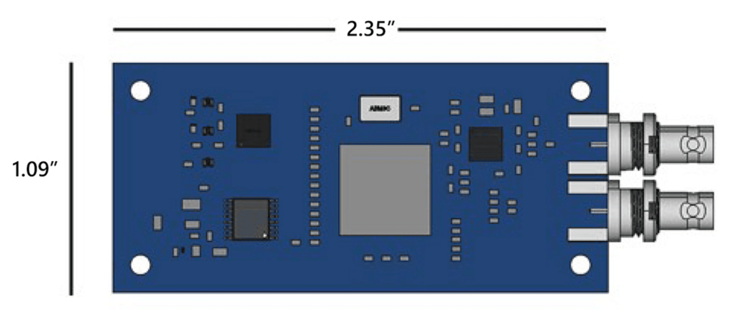 IONODES ATOMAS-MICRO-HDSDI HD-SDI IP Video ATOMAS-MICRO Add-on Encoder Module for Sony FCB-EV9520L, FCB-EV9500L & Tamron MP3010M-EV HD Block Cameras - Block-Cameras