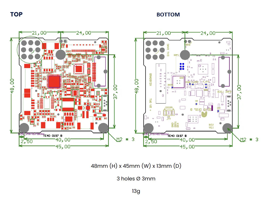 TV10 0097 HDMI 4K60 Interface Board for Sony FCB-ER9500 & ER8530