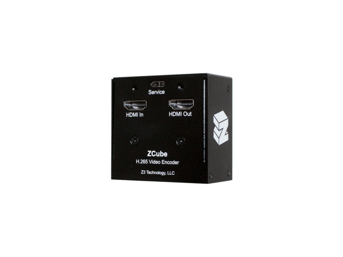 Z3 Technology ZCube-21 Full-Size HDMI 4Kp30 H.265 Encoder for Sony FCB-ER9500 & FCB-ER8530 4K Block Cameras - Block-Cameras