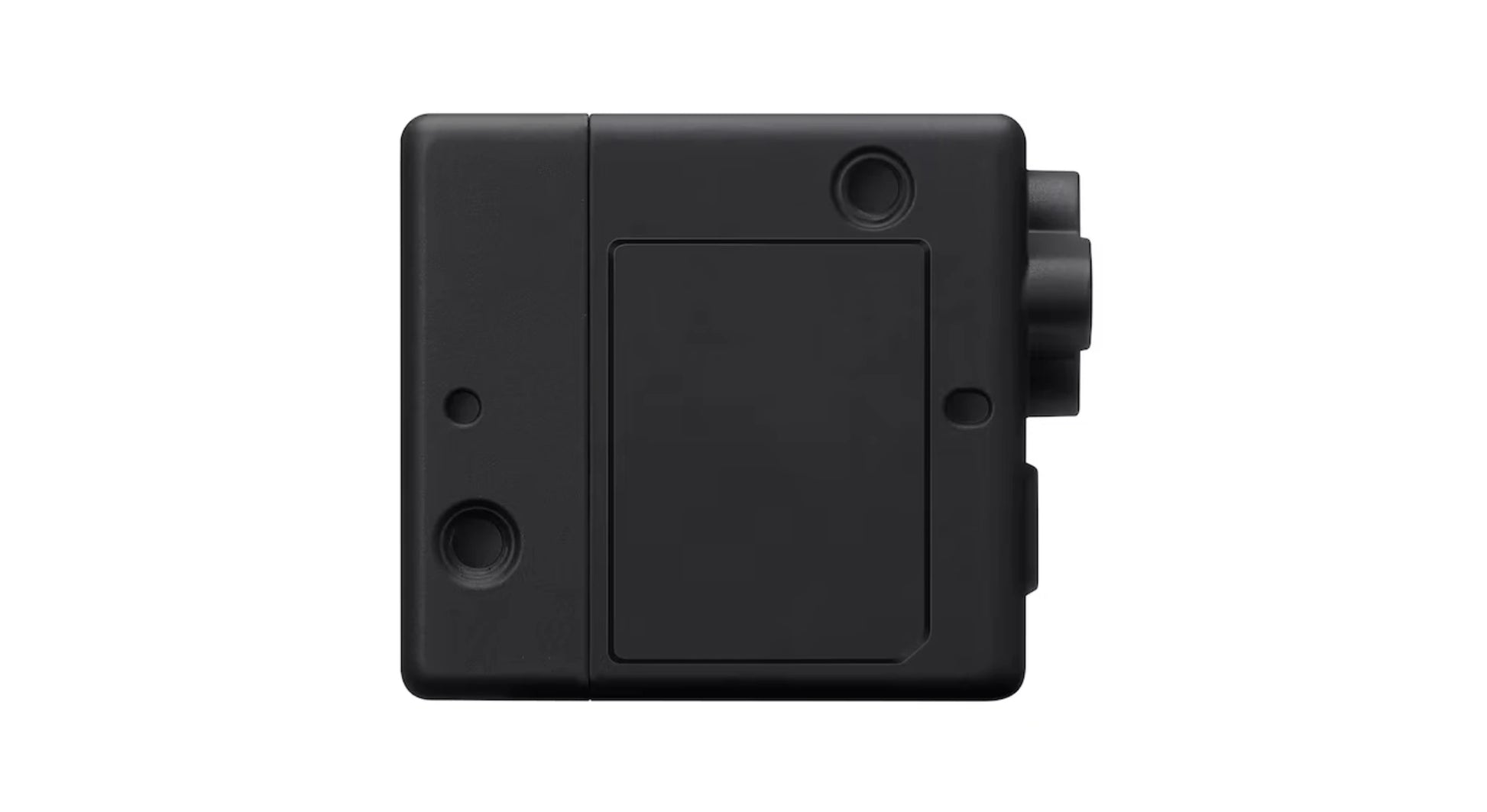 Black as-dt1 side view on a white background