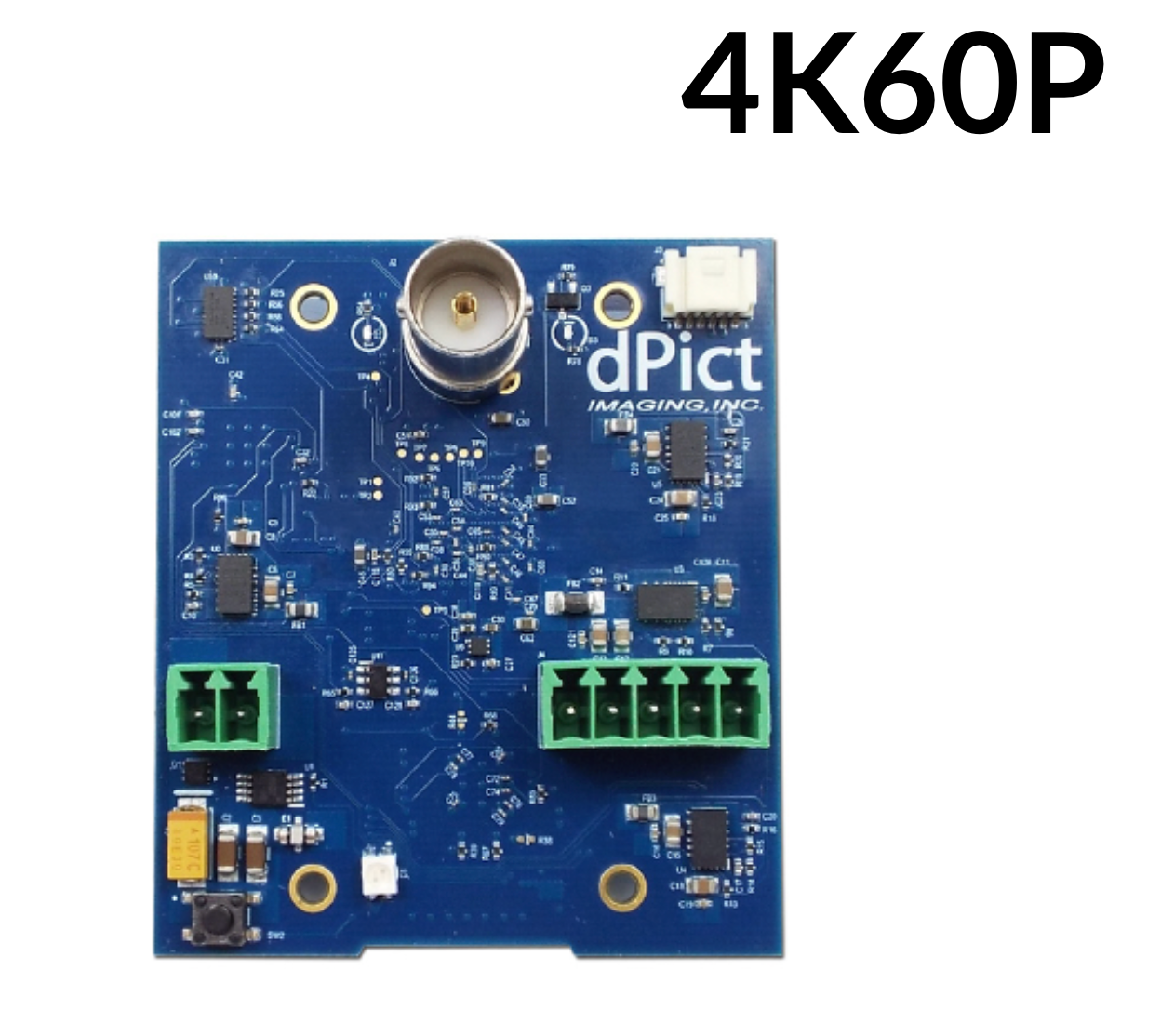 dPict DP‑801S 12G‑SDI 4K Interface Board for Sony FCB‑ER9500 & FCB‑ER8530 Block Cameras