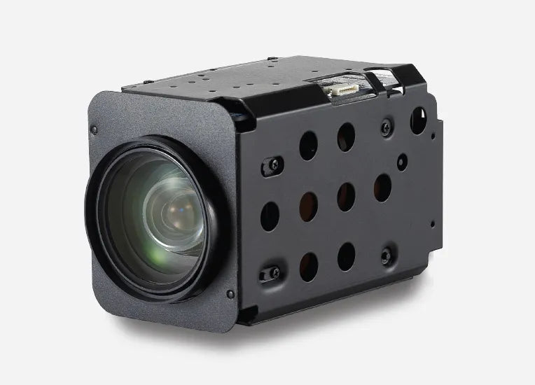 Black Wonwoo block camera on a white background