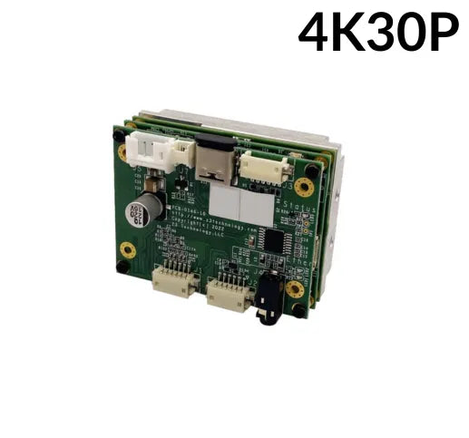 Encoder board with '4K30P' text on a white background