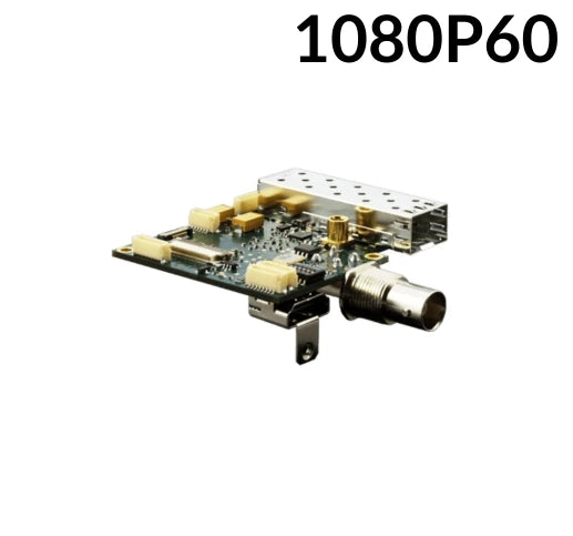 Electronic module with '1080P60' text on a white background