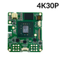 Green interface circuit board with '4K30P' text on a white background