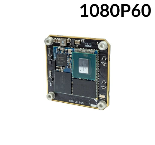 AI interface board with '1080P60' text on a white background