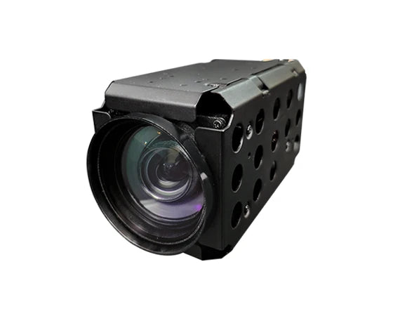 KT&C ATC-HZ5528W-LP 3MP global shutter 28x AF zoom block camera for machine vision, robotics, inspection, and surveillance